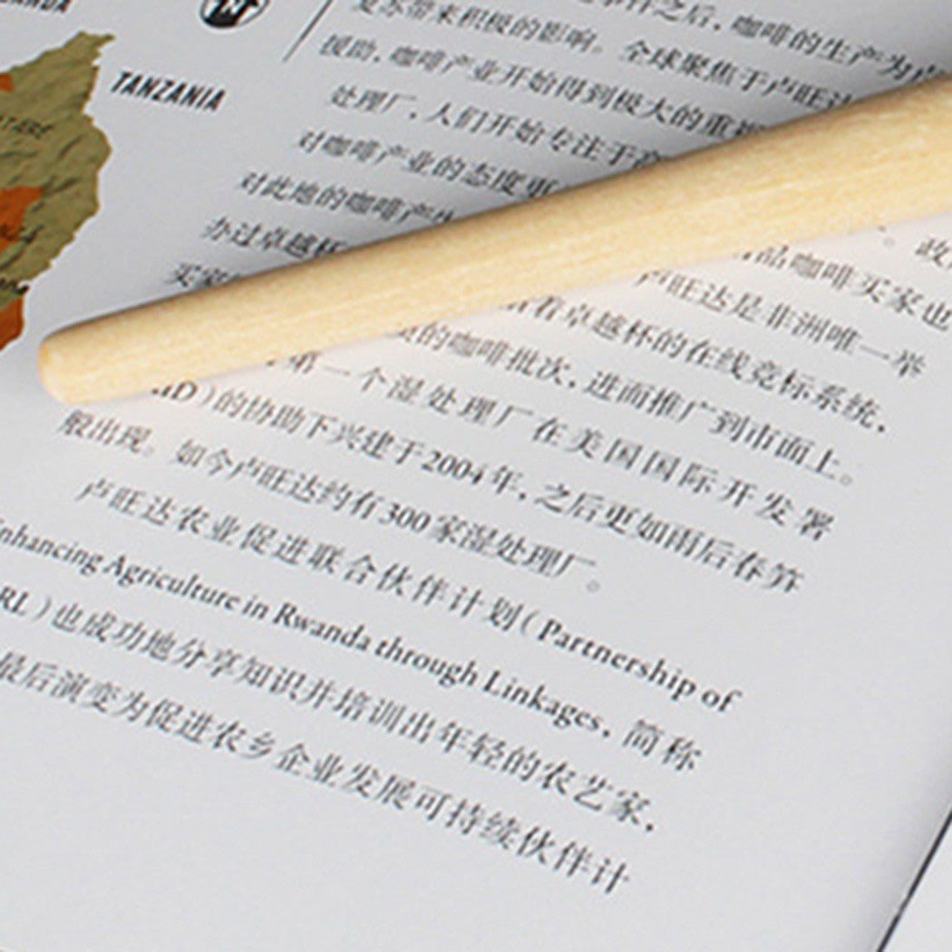 Wood Coffee Grinder Cleaning Brush Wood Dusting Espresso Brush Coffee Tool