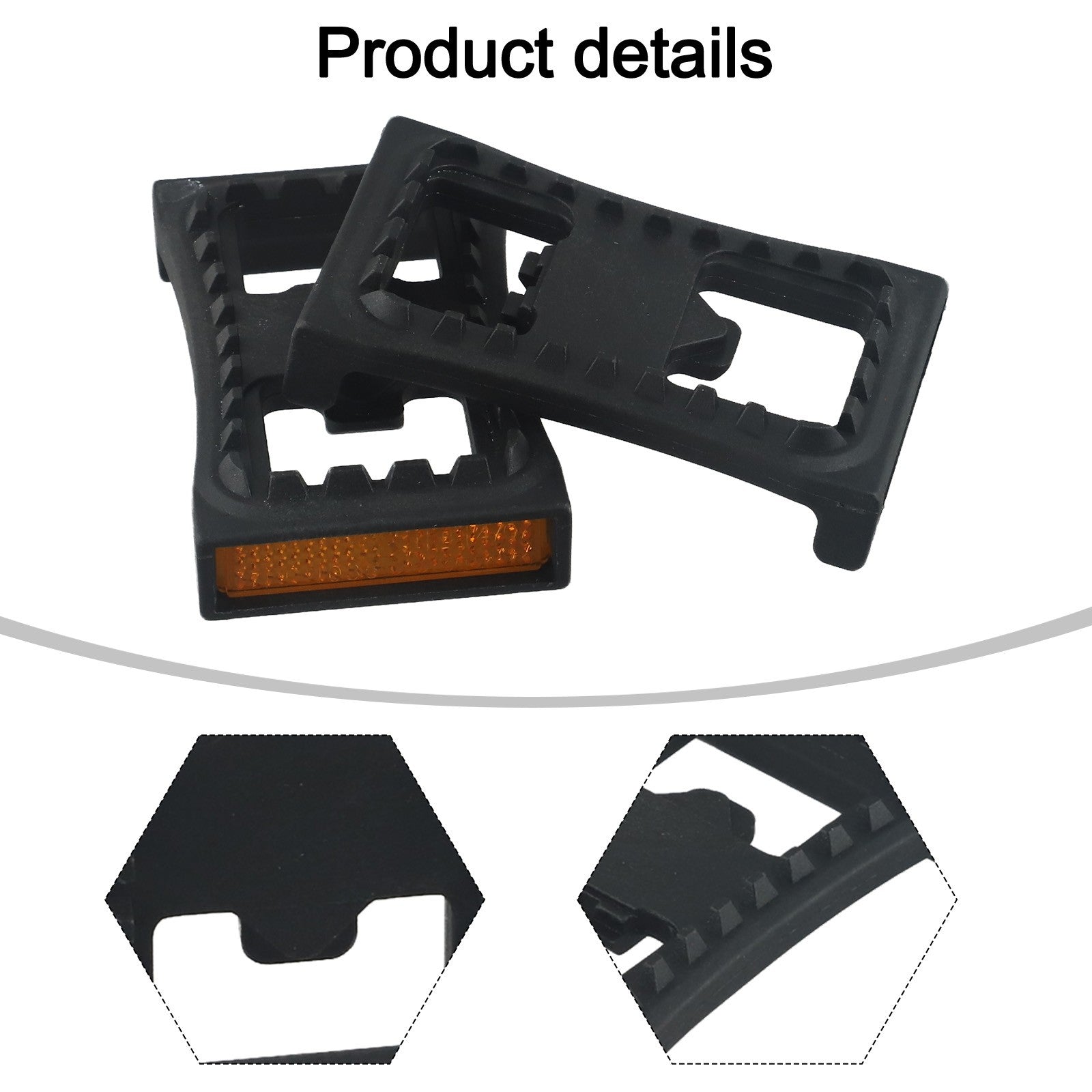SM-PD22 M540 M520 For SPD Cleat Flat Pedal Adapters Pair New